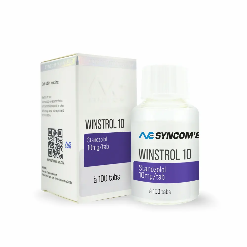 Stanozolol - Winstrol [10mg/100tabs] | Syncom Labs