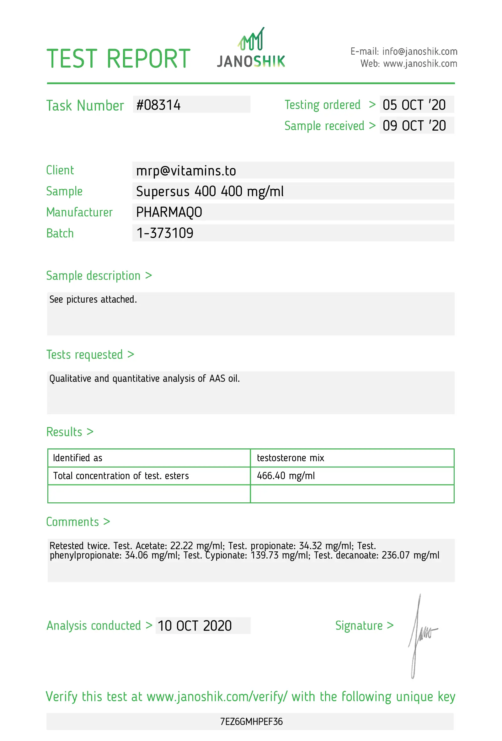 Supersus 400 - Pharmaqo Labs image 3