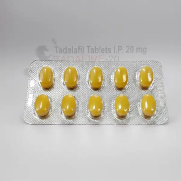 Tadafire 20 - Kamagra Tadalafil 20mg/10tabs