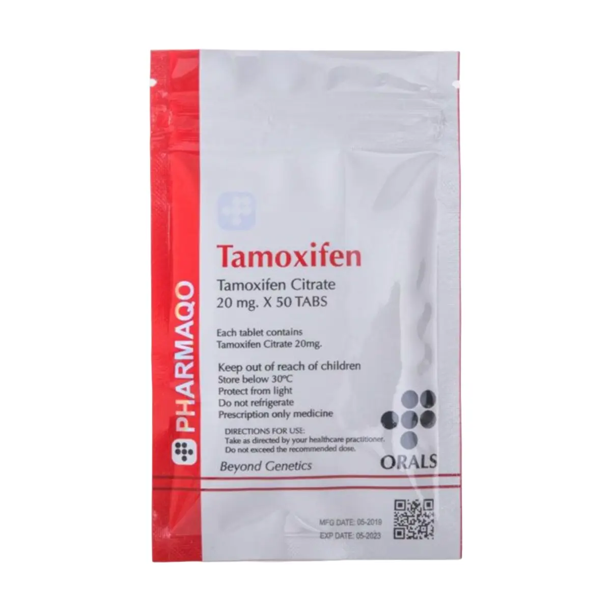 Tamoxifen / Nolvadex - Pharmaqo Labs [50tab/20mg] image 2