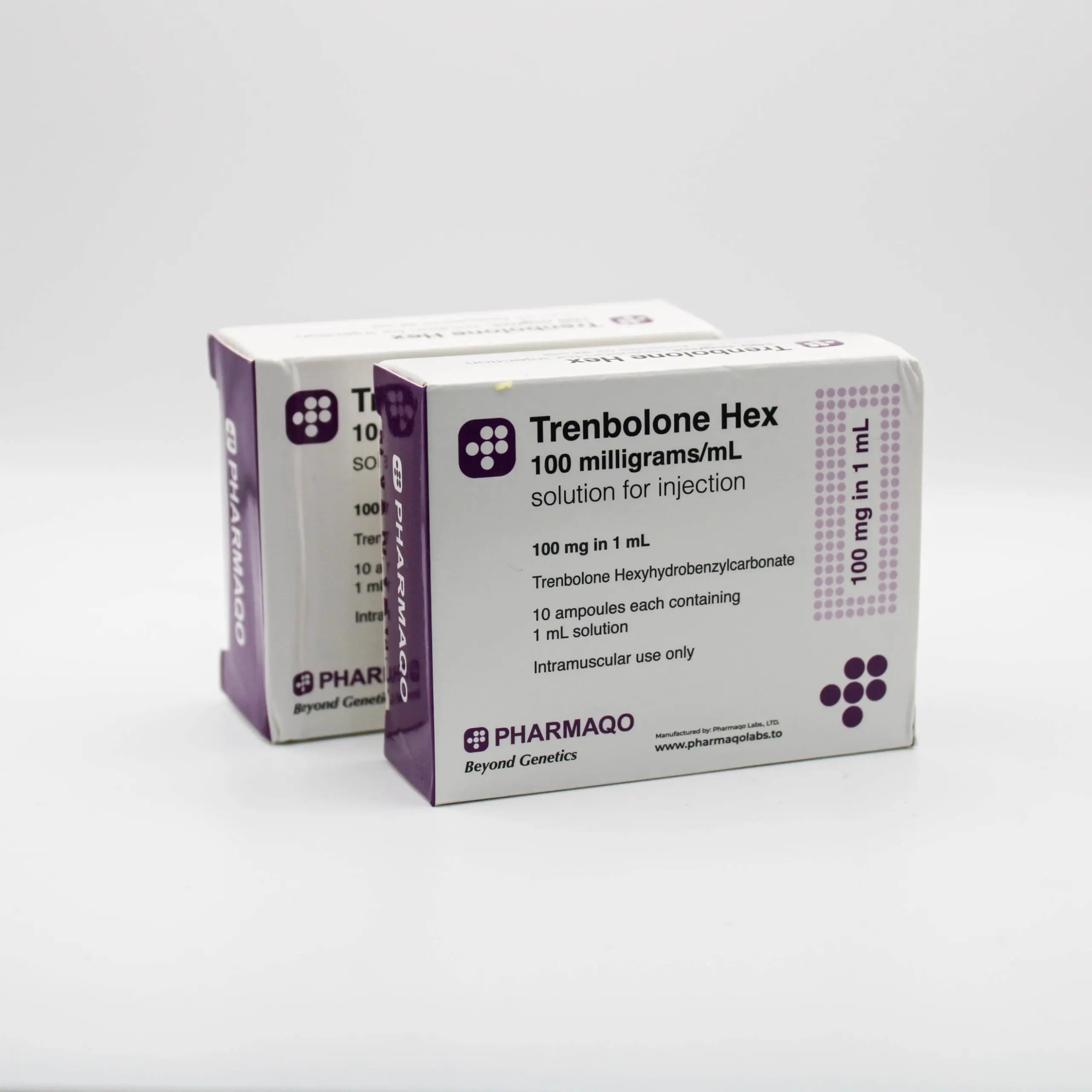 Trenbolone Hex 100mg - PharmaQo Labs [Amps] image 3