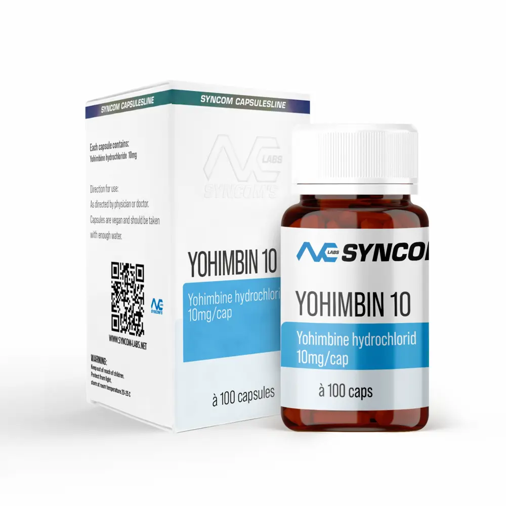 Yohimbine HCL [10mg/100caps] | Syncom Labs